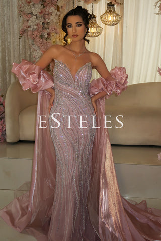 Halima - Dusky Pink