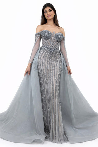 Elessa Overskirt - Grey