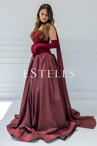 Esmeralda - Burgundy