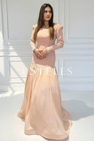 Sima Sleeved - Powder Pink