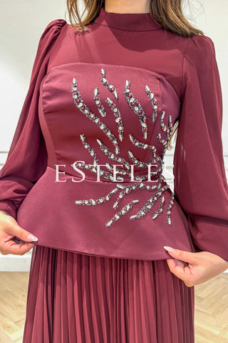 Modeste 050 - Maroon