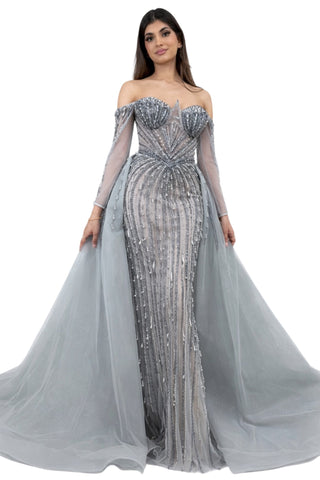 Elessa Overskirt - Grey