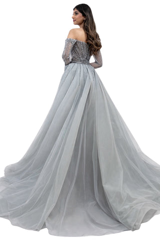 Elessa Overskirt - Grey
