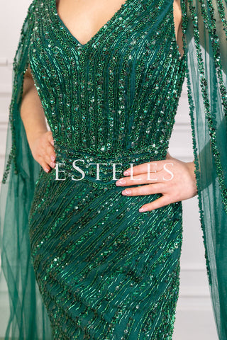Simone - Emerald Green