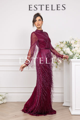 Gabriella - Wine Red