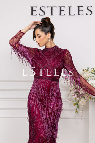 Gabriella - Wine Red