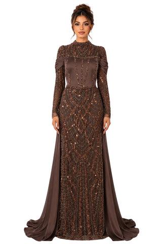 Rabiya - Chocolate Brown