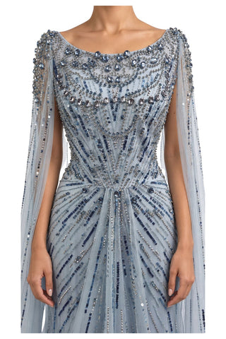 Salina High Neck - Blue