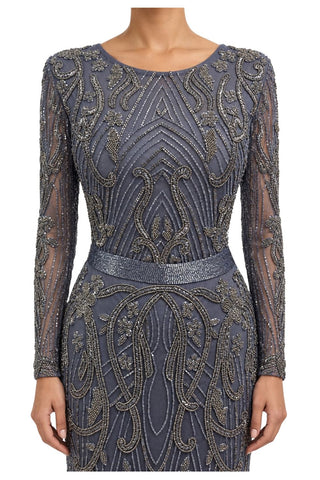 Santi - Full Lined - Blue Grey